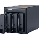 QNAP TL-D400S, Boîtier disque dur Noir