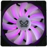 Scythe Kaze Flex PWM RGB 800, Ventilateur de boîtier Ventilateur, 12 cm, 300 tr/min, 800 tr/min, 14,5 dB, 43,03 cfm