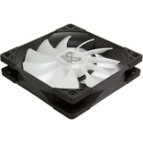 Scythe Kaze Flex PWM RGB 800, Ventilateur de boîtier Ventilateur, 12 cm, 300 tr/min, 800 tr/min, 14,5 dB, 43,03 cfm