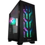 Sharkoon ELITE SHARK CA300T boîtier big tower Noir | 2x USB-A | 1x USB-C | RGB | Window