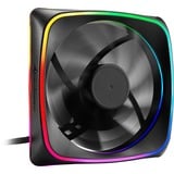 Sharkoon Lumières RGB SHARK, Ventilateur de boîtier Noir