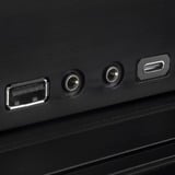 SilverStone ML04B-C boîtier HTPC Noir | 1x USB-A | 1x USB-C