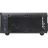 SilverStone ML05 HTPC Noir boîtier HTPC Noir | 2x USB-A