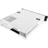 SilverStone RM21-304 Support Blanc boîtier rack Noir | Support | Serveur | Blanc | micro ATX | Mini-ITX | Métal | 2U