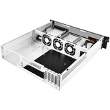 SilverStone RM21-304 Support Blanc boîtier rack Noir | Support | Serveur | Blanc | micro ATX | Mini-ITX | Métal | 2U