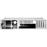 SilverStone RM21-304 Support Blanc boîtier rack Noir | Support | Serveur | Blanc | micro ATX | Mini-ITX | Métal | 2U