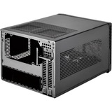 SilverStone SG13 Mini Tower Noir, boîtier pc Noir | 2x USB-A