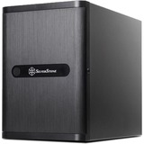 SilverStone SST-DS380B unité centrale Noir boîtier mini tower Noir | 2x USB-A