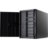 SilverStone SST-DS380B unité centrale Noir boîtier mini tower Noir | 2x USB-A