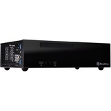 SilverStone SST-ML09B unité centrale HTPC Noir boîtier HTPC Noir | 2x USB-A