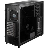 SilverStone TJ04-E Midi Tower Noir, Argent, boîtier pc Noir | 2x USB-A