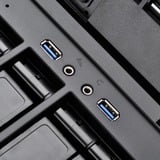 SilverStone  boîtier midi tower Noir | 2x USB-A