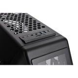 Thermaltake AH T200 Micro Tower Noir boîtier midi tower Noir | 2x USB-A | 1x USB-C | Verre Trempé