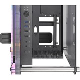 Thermaltake DistroCase 350P Midi Tower Noir, showcase Noir/transparent | 4x USB-A | RGB | Verre Trempé