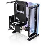 Thermaltake DistroCase 350P Midi Tower Noir, showcase Noir/transparent | 4x USB-A | RGB | Verre Trempé