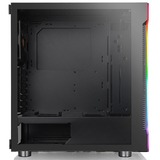 Thermaltake H200 TG RGB Midi Tower Noir, boîtier pc Noir | 2x USB-A | RGB | Verre Trempé