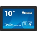 iiyama ProLite TW1023ASC-B1P 10.1" Moniteur  Noir, 25,6 cm (10.1"), 1280 x 800 pixels, WXGA, LED, 25 ms, Noir