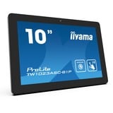 iiyama ProLite TW1023ASC-B1P 10.1" Moniteur  Noir, 25,6 cm (10.1"), 1280 x 800 pixels, WXGA, LED, 25 ms, Noir