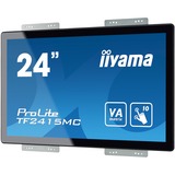 iiyama Prolite TF2415MC-B2 23.8" Moniteur tactile  Noir, 60,5 cm (23.8"), 1920 x 1080 pixels, Full HD, VA, 16 ms, Noir