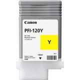 Canon PFI-120Y cartouche d'encre 1 pièce(s) Original Jaune Jaune, Encre à pigments, 130 ml, 1 pièce(s), Paquet unique