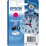 Epson Alarm clock Cartouche "Réveil" 27 - Encre DURABrite Ultra M Rendement standard, Encre à pigments, 3,6 ml, 300 pages, 1 pièce(s)