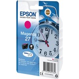 Epson Alarm clock Cartouche "Réveil" 27 - Encre DURABrite Ultra M Rendement standard, Encre à pigments, 3,6 ml, 300 pages, 1 pièce(s)