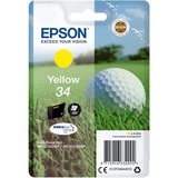 Epson Golf ball Singlepack Yellow 34 DURABrite Ultra Ink, Encre Rendement standard, Encre à pigments, 4,2 ml, 300 pages, 1 pièce(s)