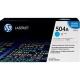 HP 504A Toner Cyan Authentique Turquoise, CE251A