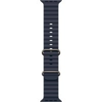 Apple MXTH3ZM/A, Bracelet-montre Bleu foncé/Titane