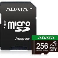 ADATA SPEED PLUS microSDXC 256 GB, Carte mémoire 