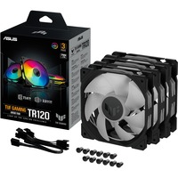 ASUS TUF GAMING TR120 ARGB, Ventilateur de boîtier Noir/transparent