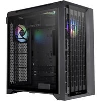 Thermaltake  boîtier midi tower Noir | 2x USB-A | 1x USB-C | RGB | Window