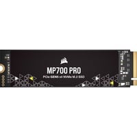 Corsair MP700 PRO 2 To SSD PCIe Gen5 x4 NVMe 2.0, M.2 2280, 3D TLC NAND