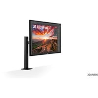 LG  31.5" 4K UHD Moniteur  Noir