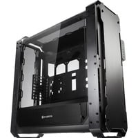 RAIJINTEK ERIS EVO boîtier bench/show Noir | 4x USB-A | Verre Trempé