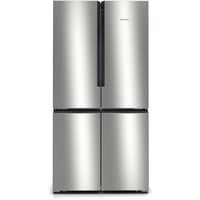 Siemens iQ300 KF96NVPEA frigo américain Autoportante 605 L E Argent, French Door Argent, Autoportante, Porte française, Argent, LED, Porte-sur-porte, 605 L