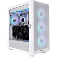 Thermaltake  boîtier midi tower Blanc | 2x USB-A | RGB | Window