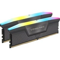 Corsair 32 Go DDR5-6000 Kit, Mémoire vive Gris, Vengeance RGB, EXPO