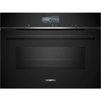 Siemens CM776GKB1, Four Noir/en acier inoxydable