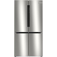 Bosch Serie 4 KFN96VPEA frigo américain Autoportante 605 L E Acier inoxydable, French Door Argent, Autoportante, Porte française, Acier inoxydable, LED, CCC, 605 L