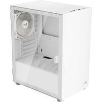 Aerocool  boîtier mini tower Blanc | 3x USB-A | Window