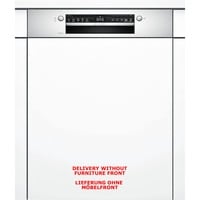 Bosch Serie 2 SMI2ITS33E lave-vaisselle Semi-intégré 12 couverts E Acier inoxydable, Semi-intégré, Taille maximum (60 cm), Acier inoxydable, Tactile, 1,75 m, 1,65 m