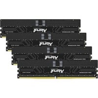 Kingston FURY 64 Go DDR5-4800 Quad-Kit, Mémoire vive Noir