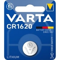 VARTA -CR1620 Piles domestiques, Batterie Batterie à usage unique, CR1620, Lithium, 3 V, 1 pièce(s), 70 mAh