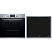 Bosch HEB578BS1, Jeu de cuisinière Acier inoxydable