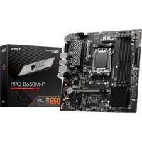 MSI PRO B650M-P carte mère socket AM5 Noir, RAID, 2.5 Gb-LAN, Sound, µATX