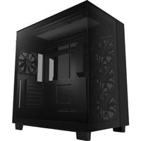 NZXT H9 Flow boîtier midi tower Noir | 2x USB-A | 1x USB-C | Verre Trempé