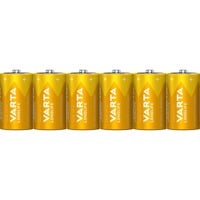 VARTA Longlife Extra D, 6x Batterie à usage unique Alcaline 6x, Batterie à usage unique, D, Alcaline, 1,5 V, 6 pièce(s), Bleu, Jaune