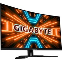 GIGABYTE M32UC 32" 4K UHD Moniteur gaming incurvé  Noir, 2x HDMI, 1x DisplayPort, 3x USB-A 3.2 (5 Gbit/s), 1x USB-C, 144 Hz