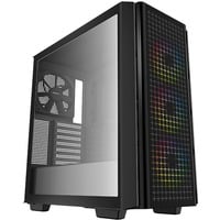 DeepCool CG540 boîtier midi tower Noir | 2x USB-A | Verre Trempé